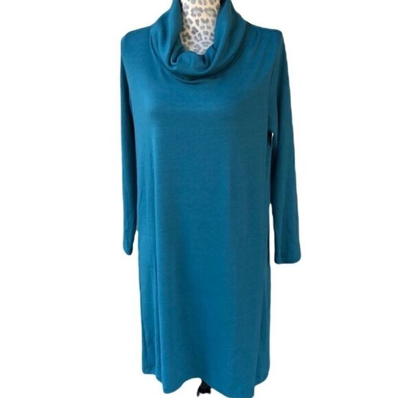 VLD Twilight Cowl Neck Tunic Dress Size Small - Picture 1 of 9